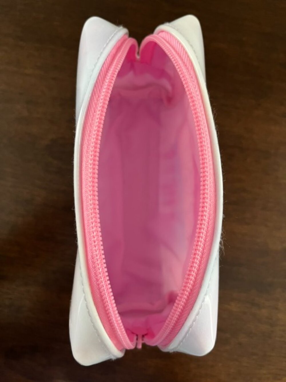 Catseye London Flamingo Cosmetic Bag White Pink - Picture 3 of 6